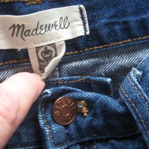 Lady's Used MADEWELL Jeans w/Distressed Look